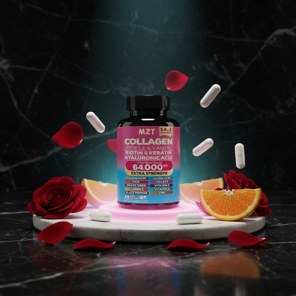 MZT Collagen dark premium cinematic photo