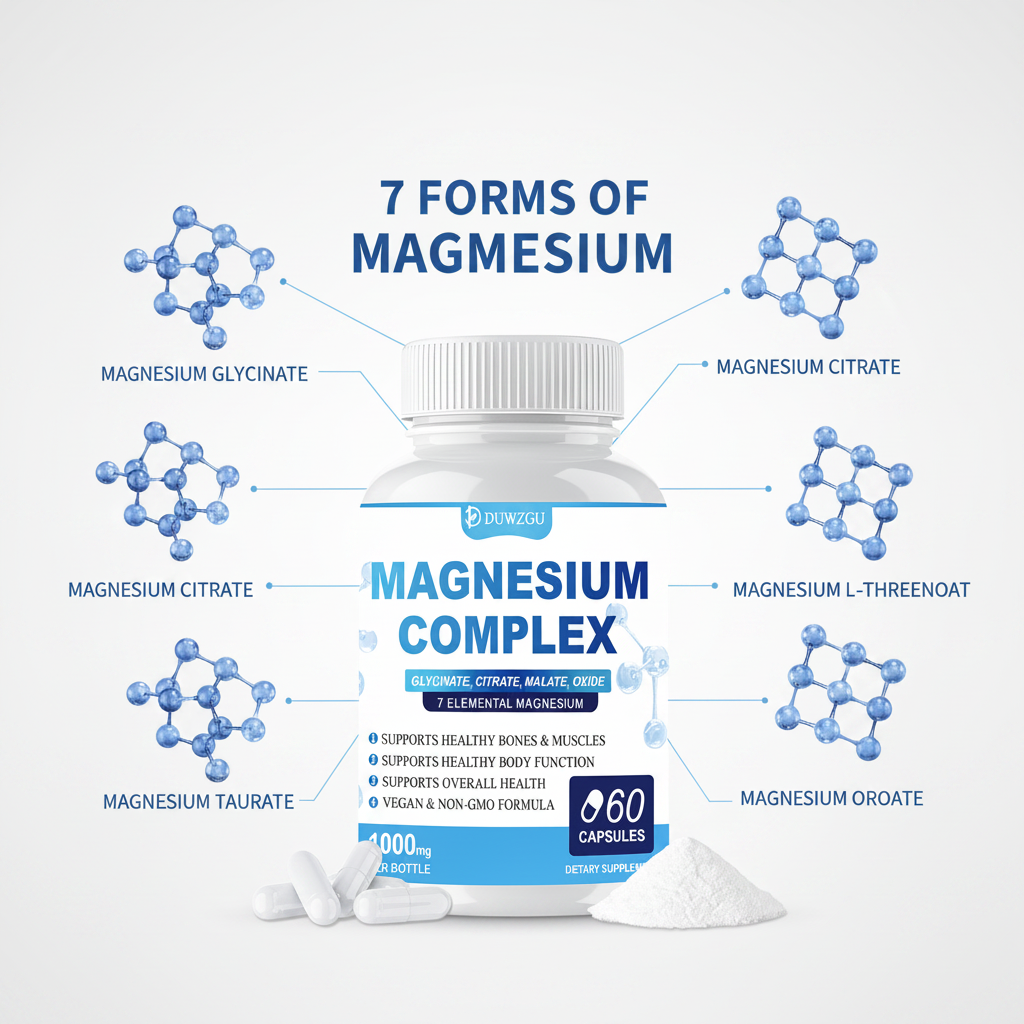 Magnesium Complex 7 forms infographic