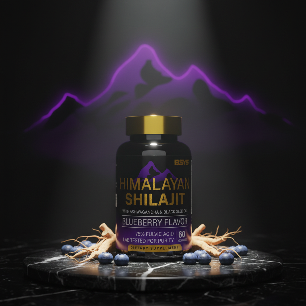 Shilajit gummies ultra premium dark photo