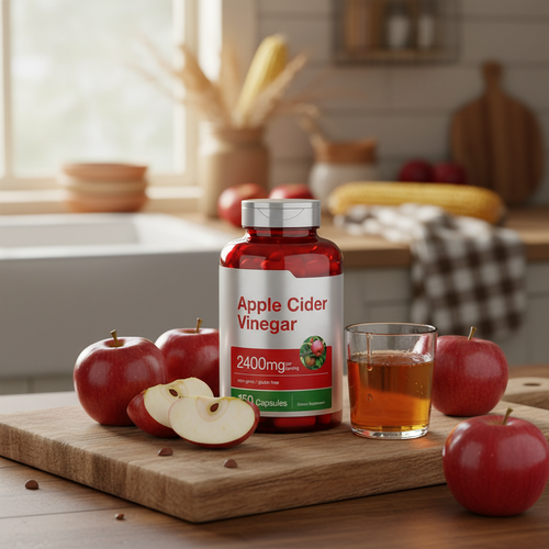 Apple Cider Vinegar autumn harvest lifestyle photo